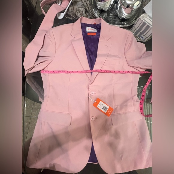 OppoSuits Light Pink Suit - Picture 5 of 14